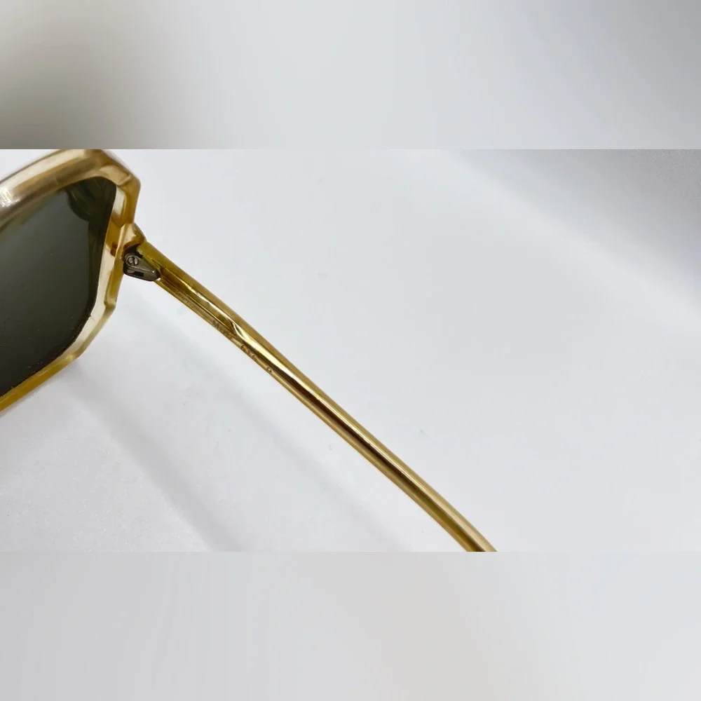 Vintage Tura 616 Beige Oval Sunglasses Frames Only - Picture 7 of 8